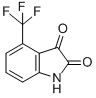4-三氟甲基吲哚啉-2,3-二酮结构式