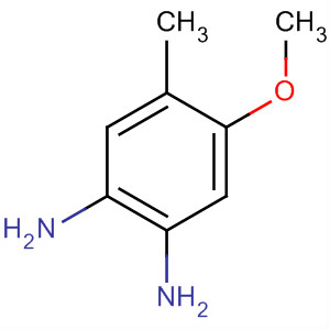 Structure of 1,2-Benzenediamine, 4-methoxy-5-methyl-