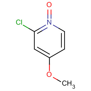 Structure of Pyridine, 2-chloro-4-methoxy-, 1-oxide