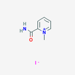 Structure of 2-(AMINOCARBONYL)-1-METHYLPYRIDINIUM IODIDE