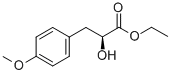 Structure of 2S-HYDROXY-3-(4-METHOXY-PHENYL)-PROPIONIC ACID ETHYL ESTER