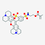 Structure of Texas Redr-methacrylate