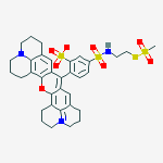 Texas Red-sulfonamidoethyl methanethiosulfonate结构式
