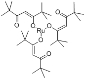 Structure of RU(TMHD)3
