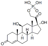 Structure of 11beta,17,21-trihydroxypregn-4-ene-3,20-dione 21-(dihydrogen phosphate)