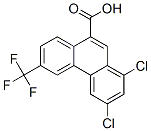 1,3-dichloro-6-(trifluoromethyl)phenanthren-9-carboxylic acid结构式