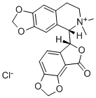 1(s),9(r)-(-)-bicuculline methochloride结构式