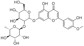 Structure of DIOSMETIN-7-NEOHESPERIDOSIDE