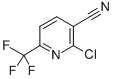 Structure of 2-CHLORO-6-(TRIFLUOROMETHYL)NICOTINONITRILE