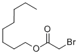 Structure of Bromoacetic acid, octyl ester