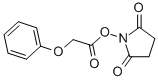 Structure of PHENOXYACETIC ACID N-HYDROXYSUCCINIMIDE ESTER