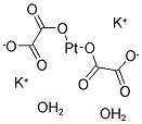 Structure of POTASSIUM BIS(OXALATO)PLATINATE DIHYDRATE