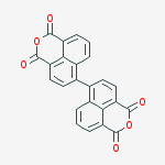 Structure of 1h,1'h,3h,3'h-6,6'-bibenzo[de]isochromene-1,1',3,3'-tetrone