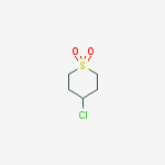 4-Chlorotetrahydro-2H-thiopyran 1,1-dioxide结构式