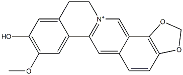 Structure of Tetrahydricheilanthifolinium