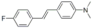 Structure of (E)-4-(2-(4-Fluorophenyl)ethenyl)benzenamine, N,N-dimethyl