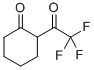 Chemical structure of 2-(TRIFLUOROACETYL)CYCLOHEXANONE