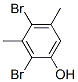 Structure of 2,4-Dibromo-3,5-dimethylphenol