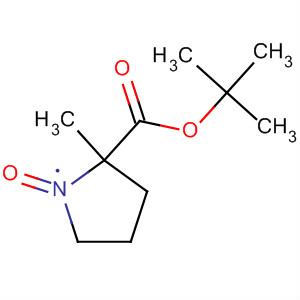 Structure of 2H-Pyrrole-2-carboxylic acid, 3,4-dihydro-2-methyl-, 1,1-dimethylethylester, 1-oxide