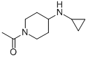 Structure of 1-ACETYL-N-CYCLOPROPYLPIPERIDIN-4-AMINE