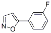 Structure of 5-(3-Fluorophenyl)isoxazole