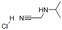 (isopropylamino)acetonitrile Hydrochloride (1:1)结构式
