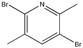 2,5-二溴-3,6-二甲基吡啶结构式