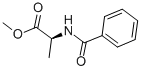 Structure of N-BENZOYL-L-ALANINE METHYL ESTER