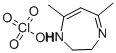 Structure of 2,7-DIMETHYL-3,6-DIAZACYCLOHEPTA-1,6-DIENE PERCHLORATE