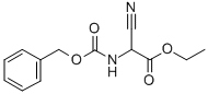 Structure of ETHYL N-(BENZYLOXYCARBONYL)-AMINOCYANOACETATE