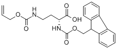 Structure of FMOC-D-DAB(ALOC)-OH