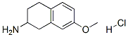 Structure of 2-AMINO-7-METHOXYTETRALIN HCL