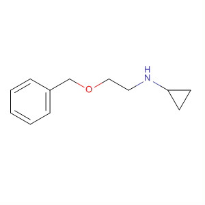 Structure of Cyclopropanamine, 1-[2-(phenylmethoxy)ethyl]-