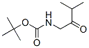 CARBAMIC ACID (3-METHYL-2-OXOBUTYL)-,TERT-BUTYL ESTER结构式