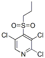 Structure of 2,3,5-trichloro-4-(propylsulphonyl)pyridine