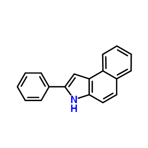 Structure of 2-phenyl-3H-benzo[e]indole