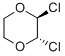 Structure of TRANS-2,3-DICHLORO-1,4-DIOXANE