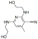 Structure of 2,6-bis[(2-hydroxyethyl)amino]-4-methylnicotinonitrile