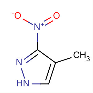 Structure of 1H-Pyrazole, 4-methyl-3-nitro-