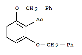 Structure of 1-[2,6-bis(benzyloxy)phenyl]ethanone