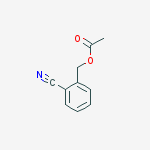 Benzonitrile, 2-[(acetyloxy)methyl]-结构式