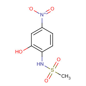 Methanesulfonamide, N-(2-hydroxy-4-nitrophenyl)-结构式