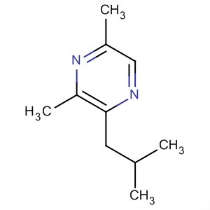 Structure of 3,5,6-DIMETHYL-2-ISOBUTYLPYRAZINE
