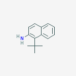 Structure of 1-tert-butylnaphthalen-2-amine
