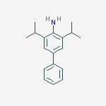 Structure of 3,5-bis(1-methylethyl)biphenyl-4-amine