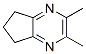 6,7-DIHYDRO-2,3-DIMETHYL-5H-CYCLOPENTAPYRAZINE结构式