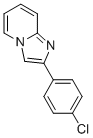 Structure of 2-(4-CHLORO-PHENYL)-IMIDAZO[1,2-A]PYRIDINE