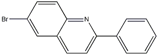 Structure of 2-Phenyl-6-bromoquinoline