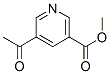 Structure of 5-Acetylnicotinic acid methyl ester
