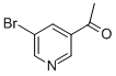 Structure of 3-ACETYL-5-BROMOPYRIDINE